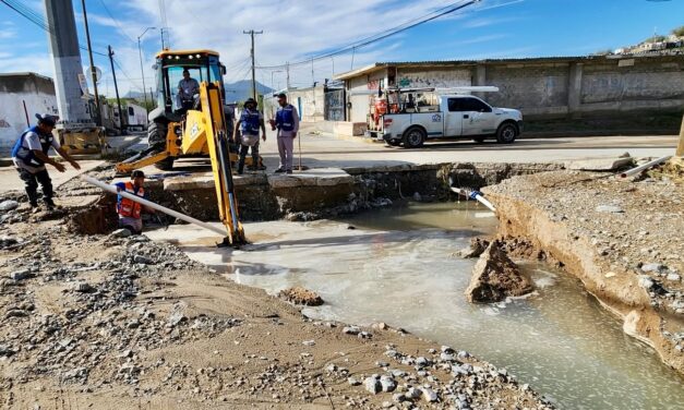 Atiende JMAS daños en la red de agua potable provocados por las lluvias