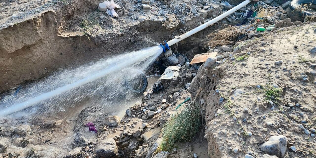 Atiende JMAS daños en la red de agua potable provocados por las lluvias