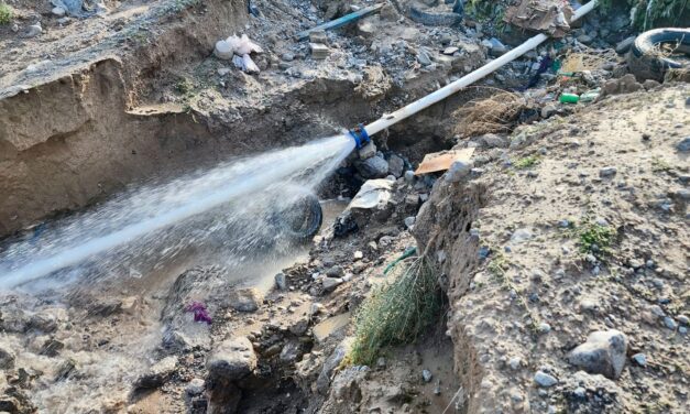 Atiende JMAS daños en la red de agua potable provocados por las lluvias