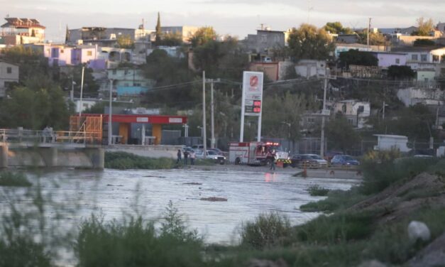 Río Bravo podría alcanzar carriles de la Norzagaray esta noche; despliegan operativo preventivo