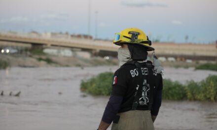 Río Bravo podría alcanzar carriles de la Norzagaray esta noche; despliegan operativo preventivo