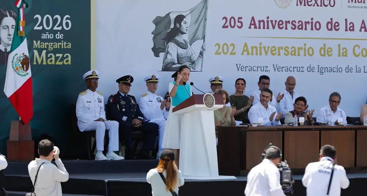 Sheinbaum Reconoce a la Armada de México en su 205 Aniversario y Destaca su Labor Humanitaria