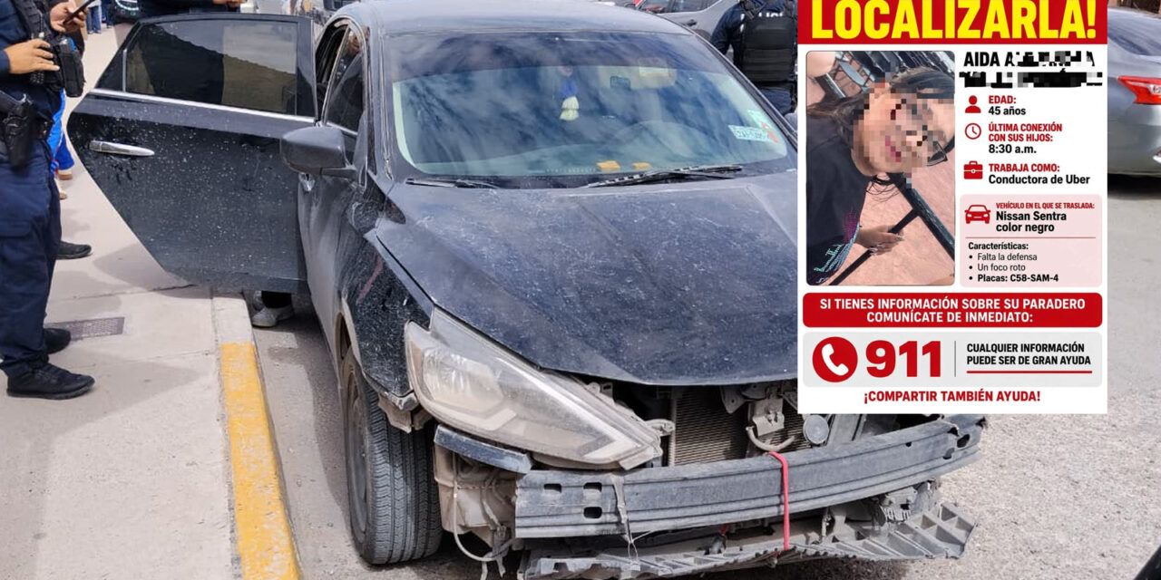 Localizan Municipales a conductora de plataforma con reporte de desaparición