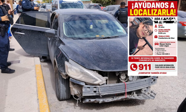 Localizan Municipales a conductora de plataforma con reporte de desaparición